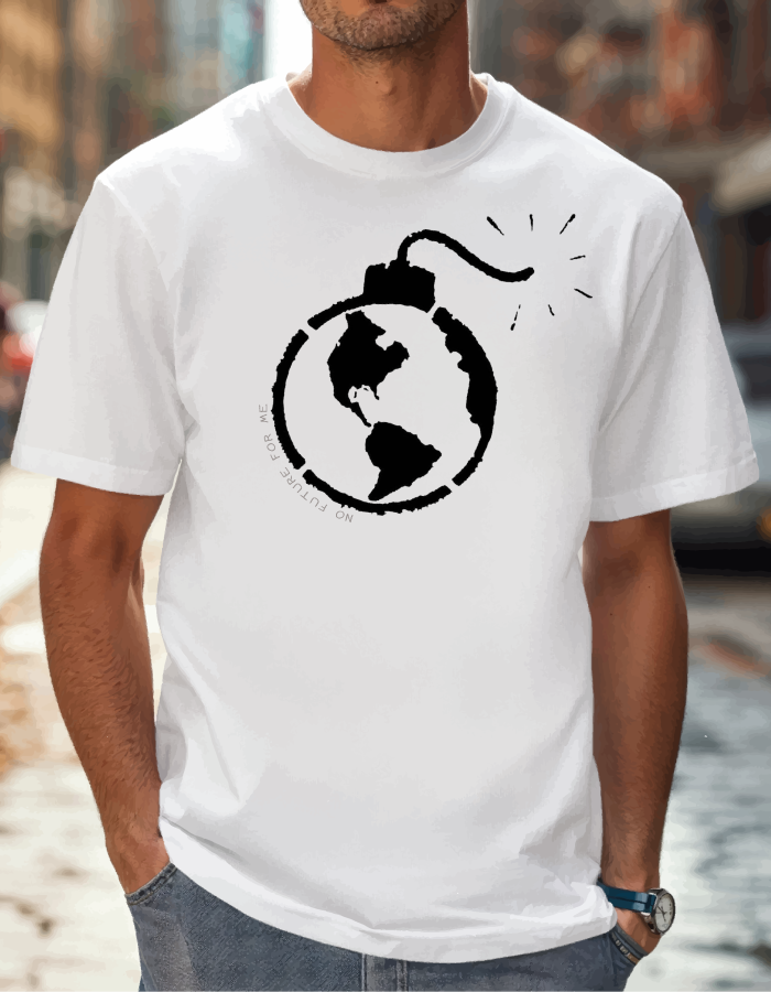 BOMBA MONDO su bianco